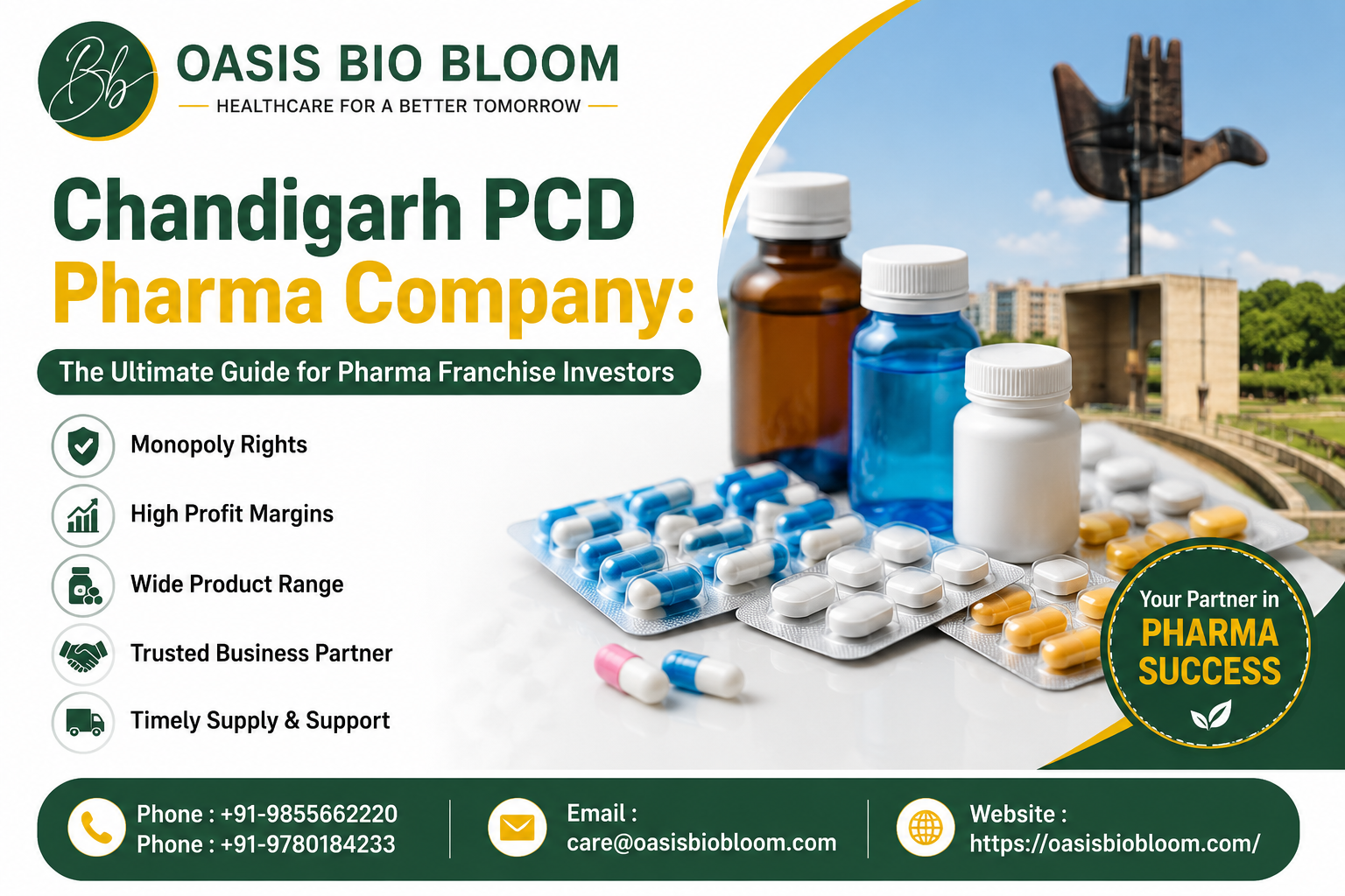 Chandigarh PCD Pharma Company